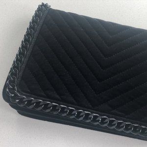 ALDO Greenwald Crossbody Bag in Black Velvet